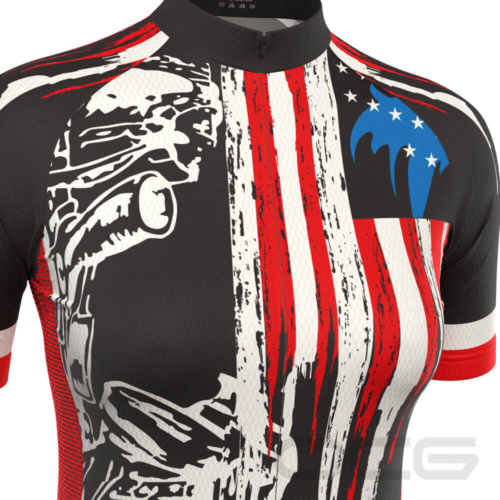Women's Honor the Fallen Short Sleeve Cycling Jersey