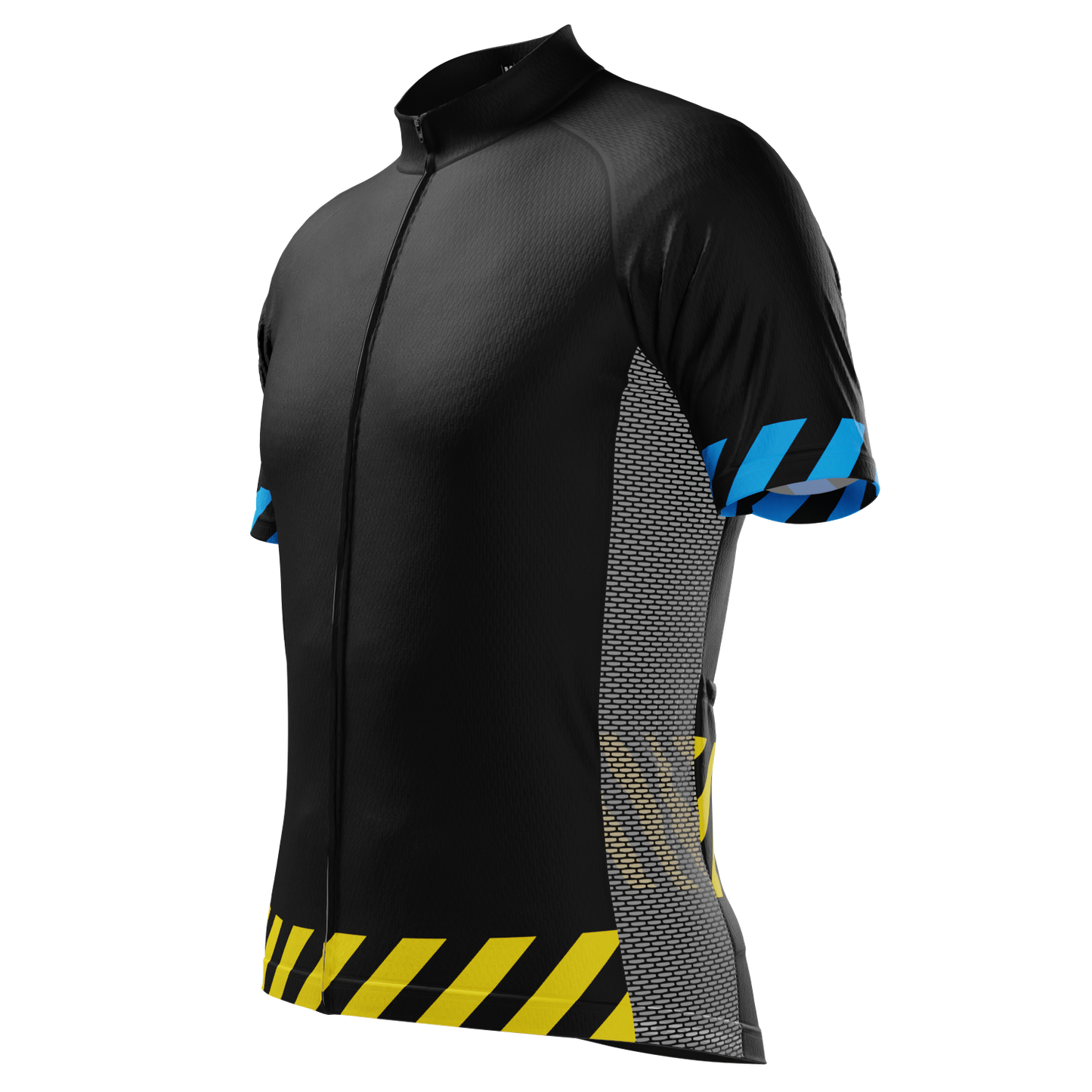 Men's Diagonals Short Sleeve Cycling Jersey