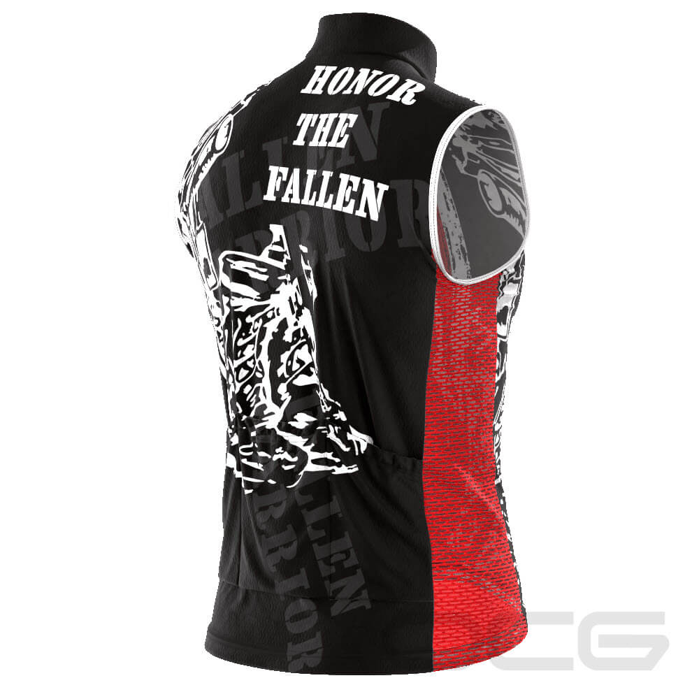 Men's Honor the Fallen Sleeveless Tech Cycling Jersey