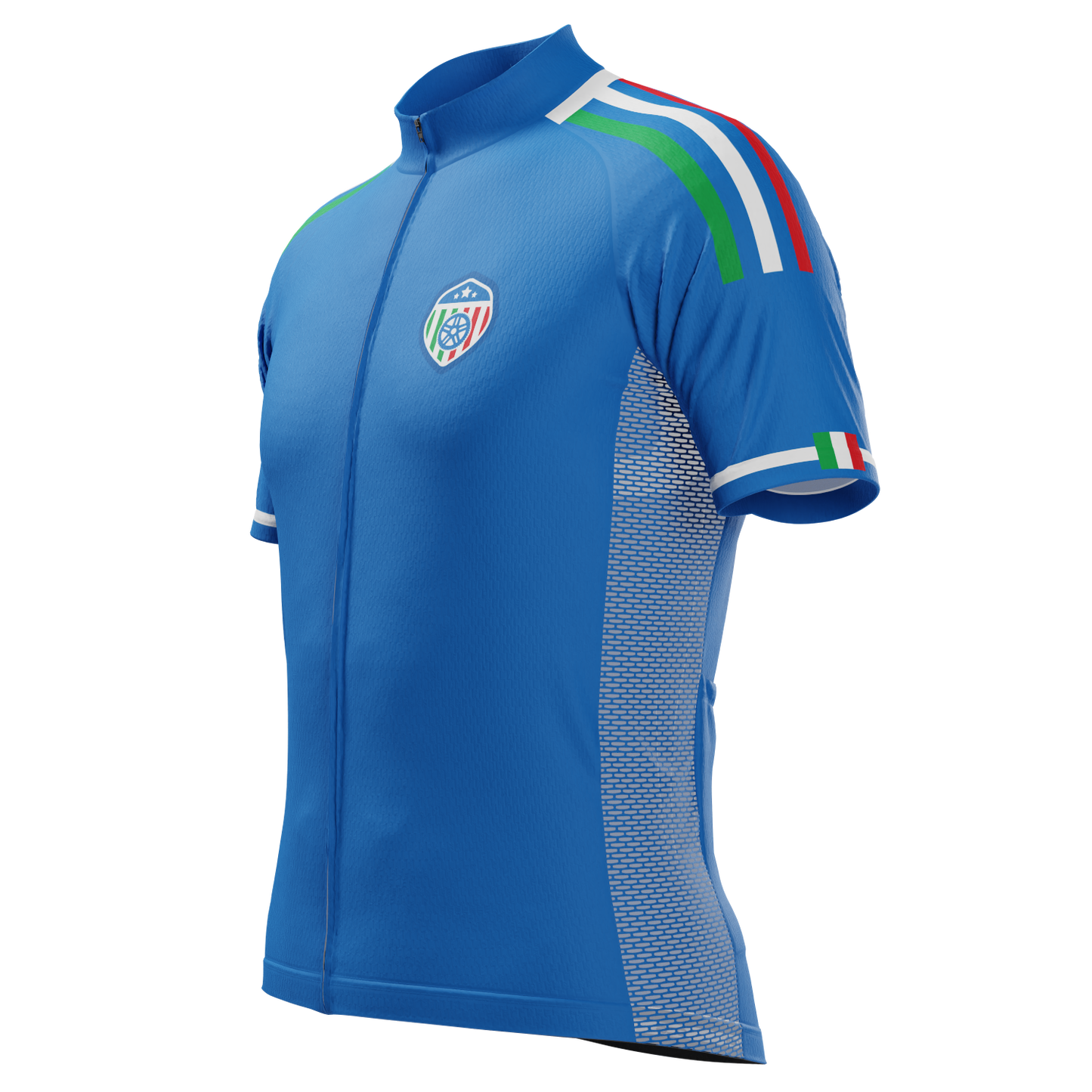 Men's Italy Soccer Short Sleeve Cycling Jersey