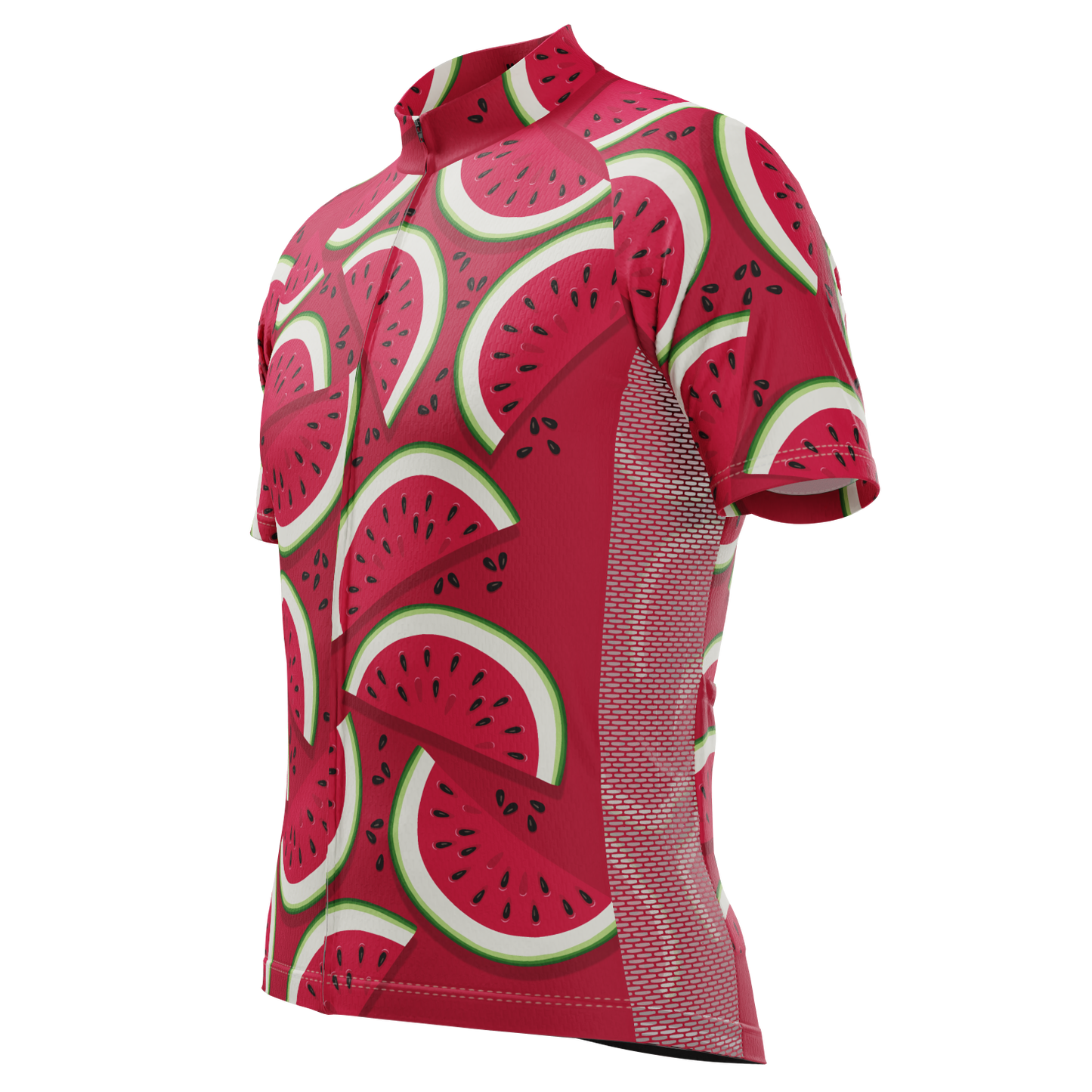 Men's Full Watermelon Fruity Short Sleeve Cycling Jersey