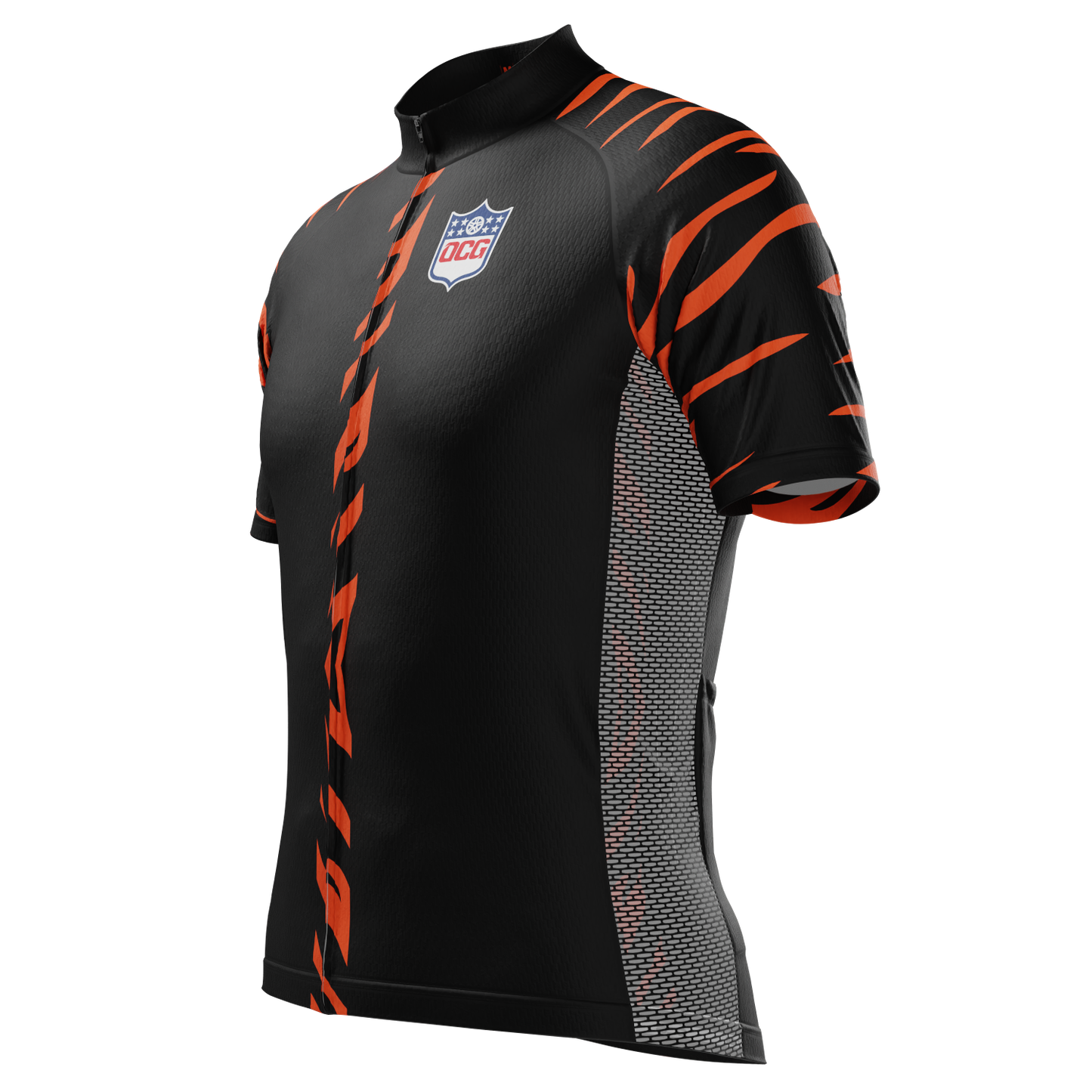 Men's Cincinnati Football Short Sleeve Cycling Jersey