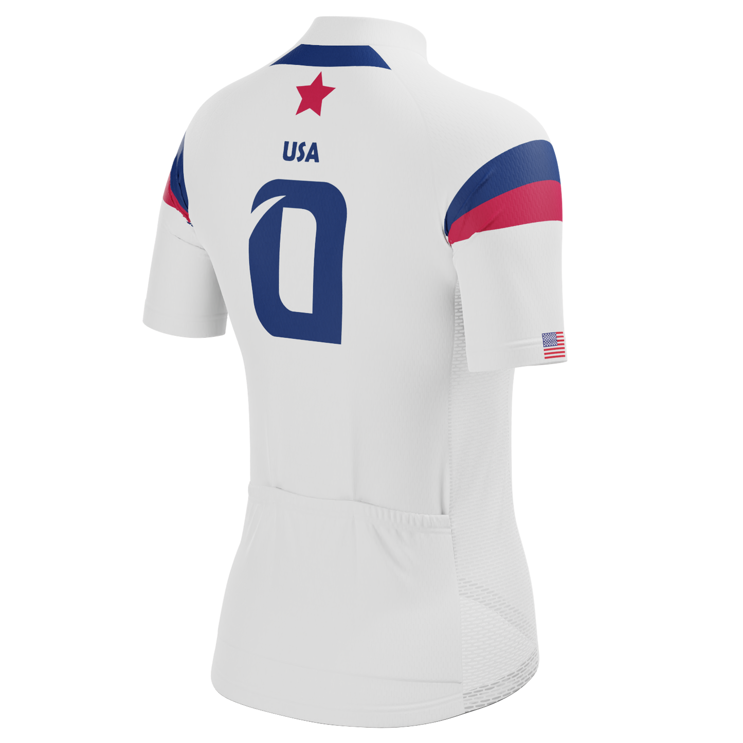 Women's USA Soccer Short Sleeve Cycling Jersey