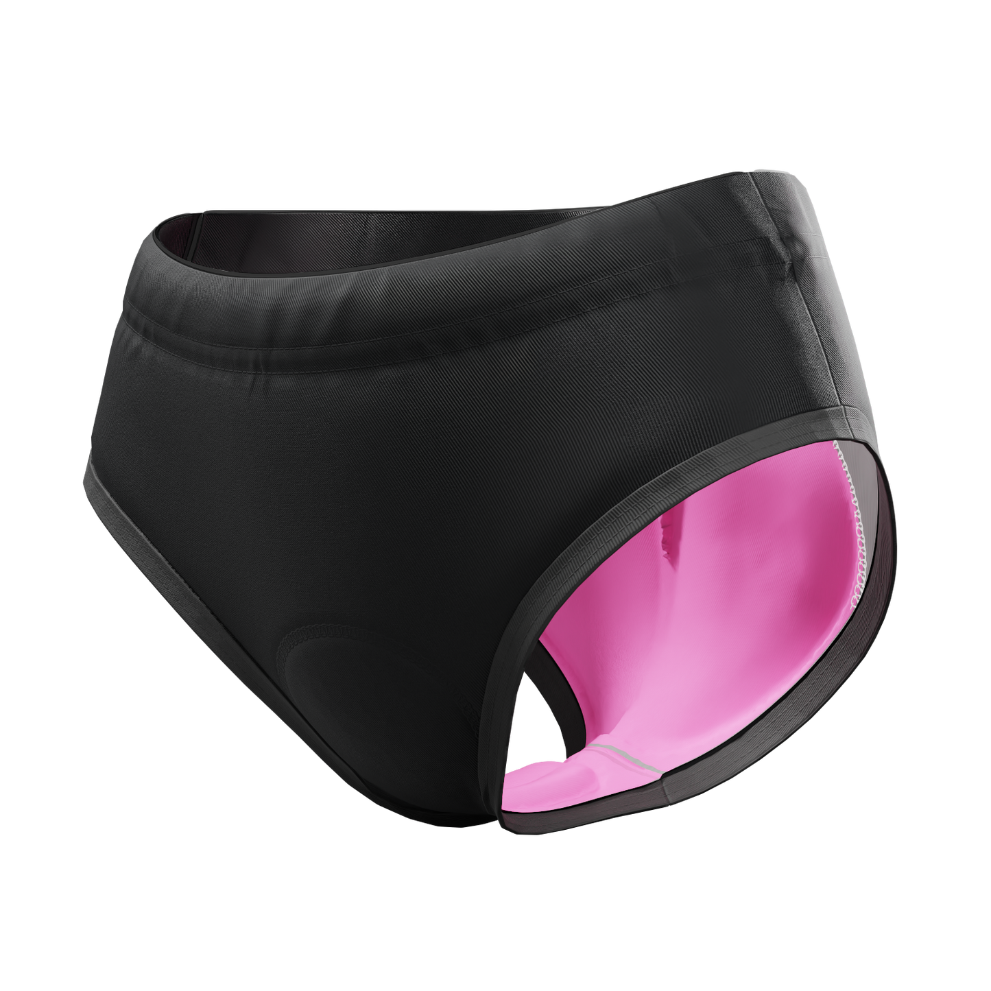 Women's Plain Gel Padded Cycling Underwear-Briefs