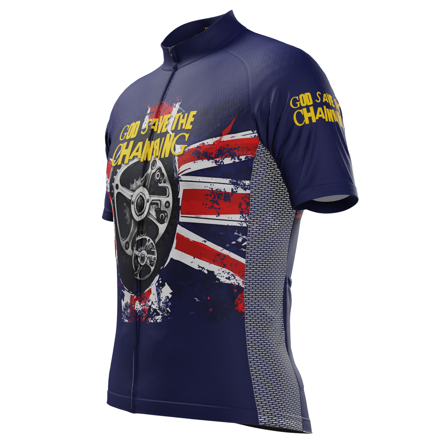 Men's God Save The Chainring Short Sleeve Cycling Jersey