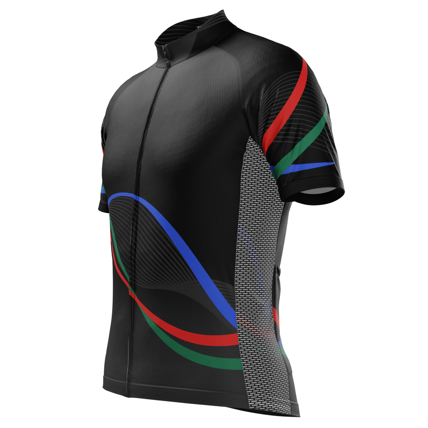 Men's Technical Waves Short Sleeve Cycling Jersey