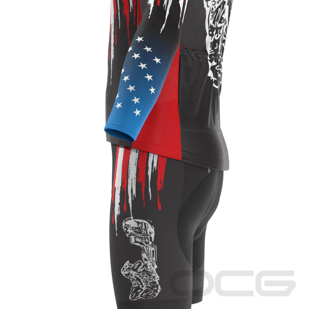 Men's Honor the Fallen 4 Piece Cycling Kit