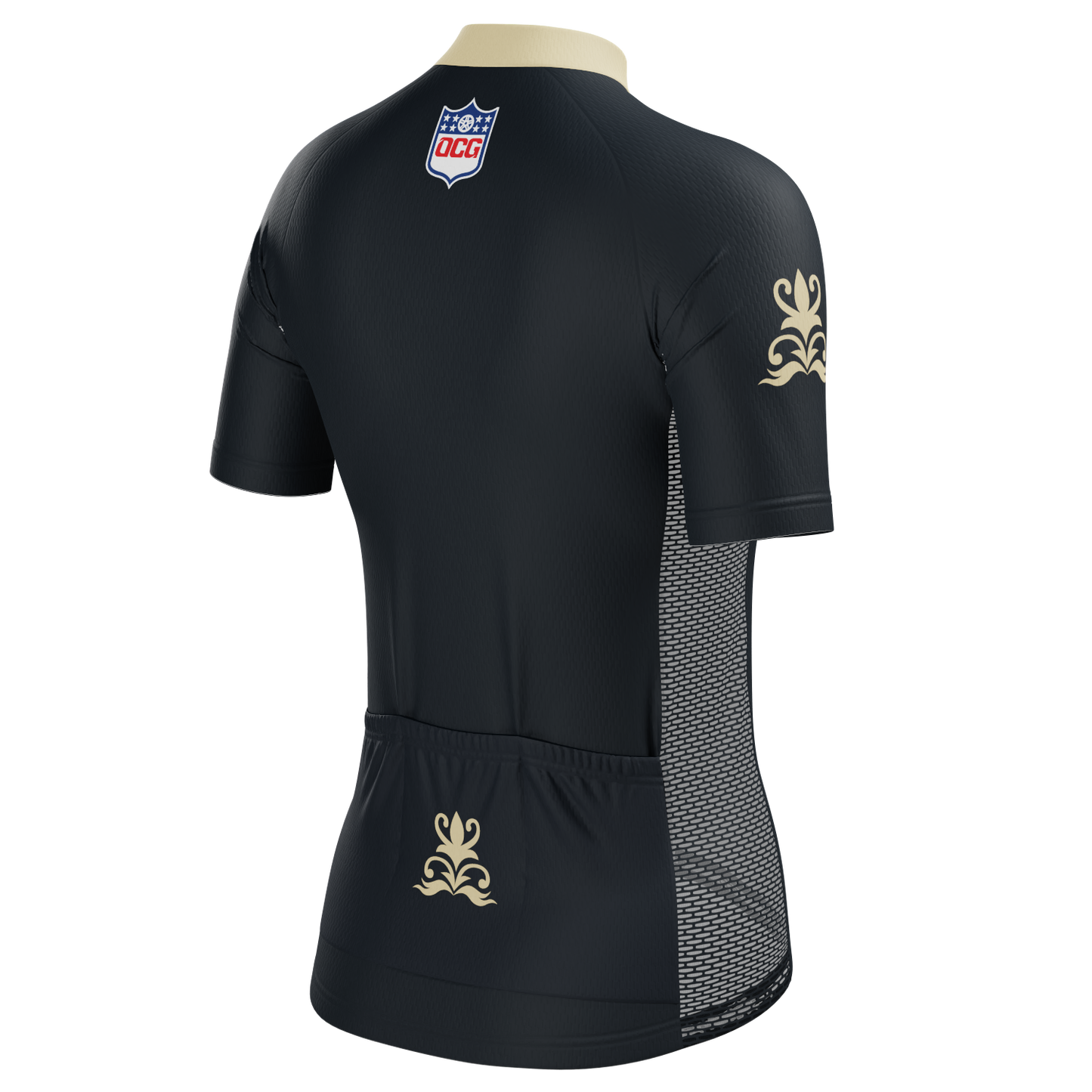 Women's New Orleans Football Short Sleeve Cycling Jersey