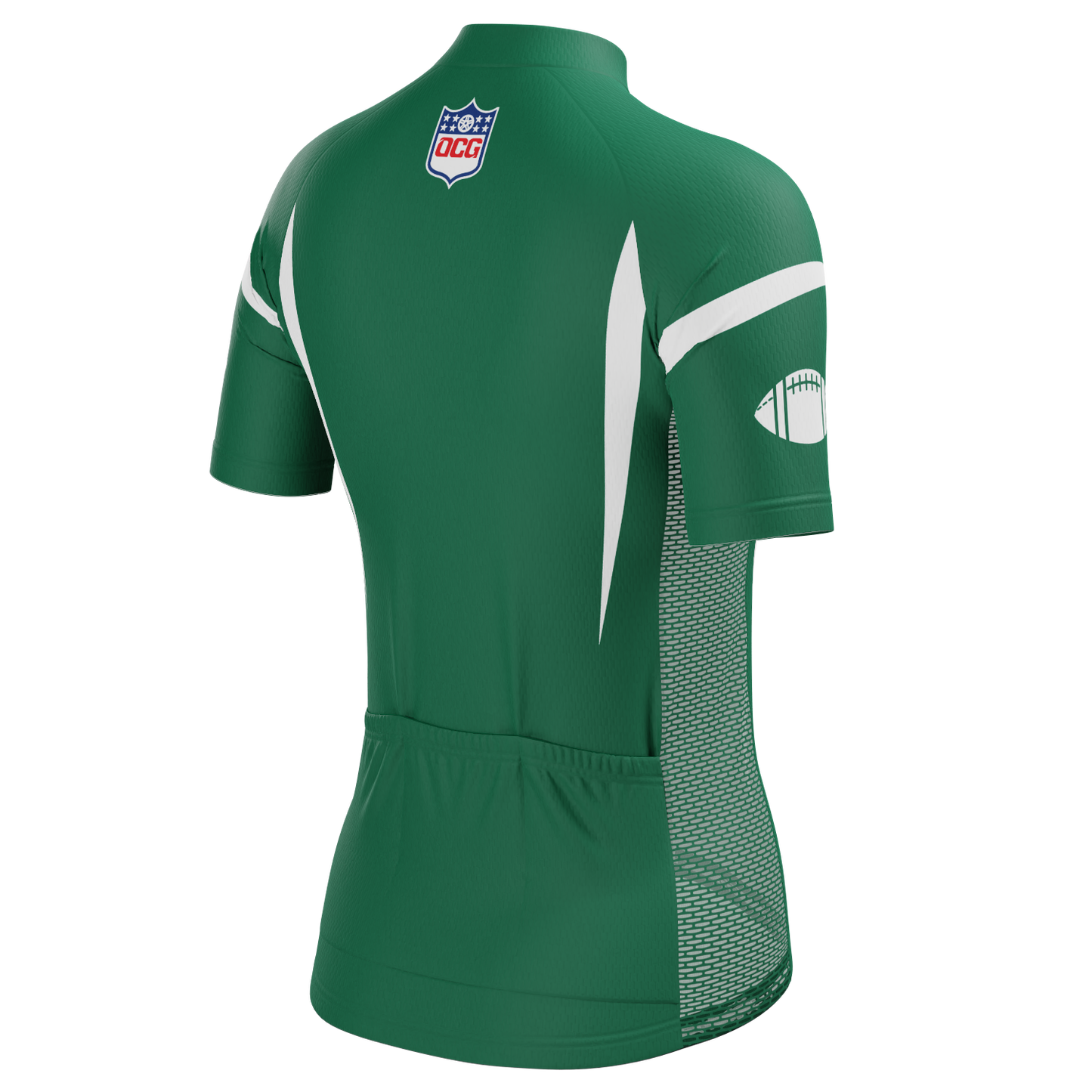 Women's New York Football Short Sleeve Cycling Jersey