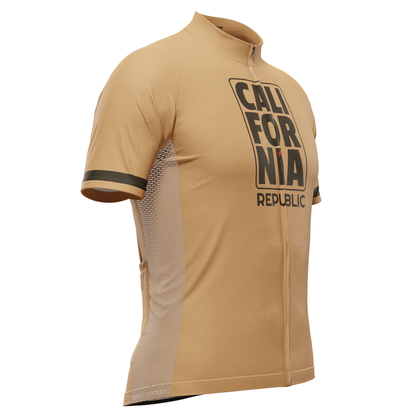 Men's California Republic Series 1 Short Sleeve Cycling Jersey