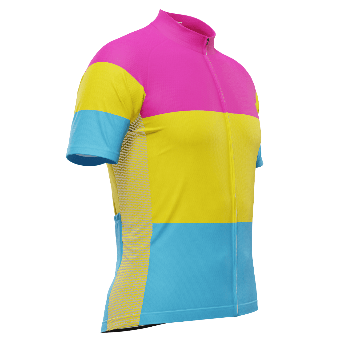 Men's LGBT Pansexual Pride Short Sleeve Cycling Jersey