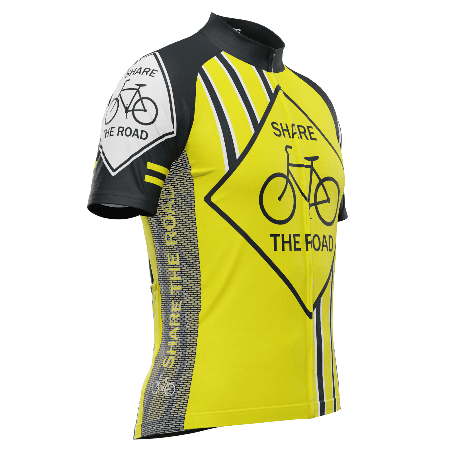 Men's Share The Road Short Sleeve Cycling Jersey