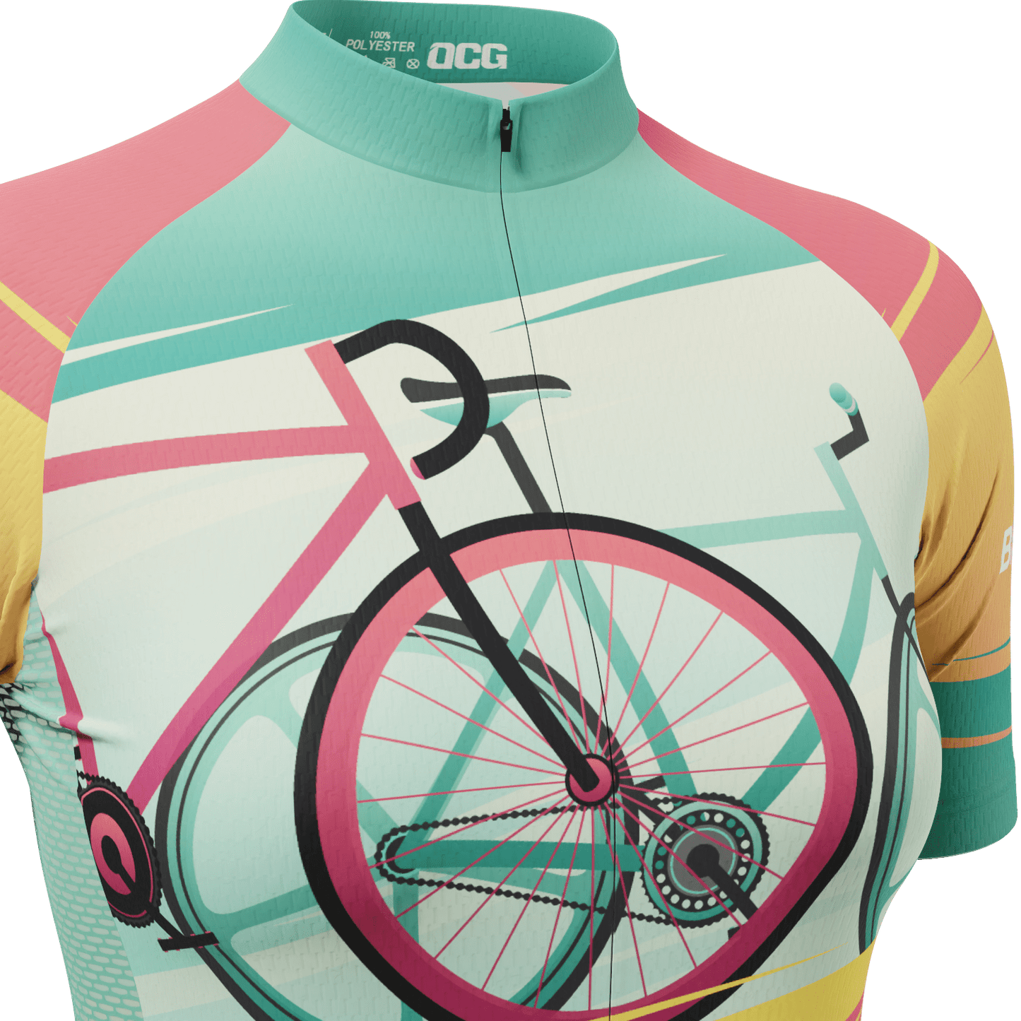 Women's Every Lane Is A Bike Lane Short Sleeve Cycling Jersey