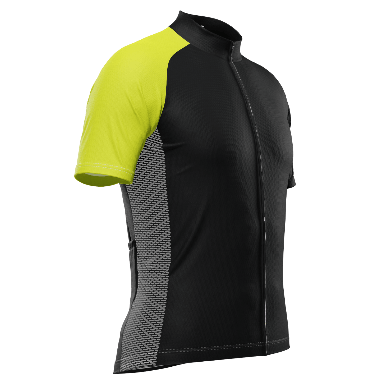 Men's Coloured Sleeve Short Sleeve Cycling Jersey