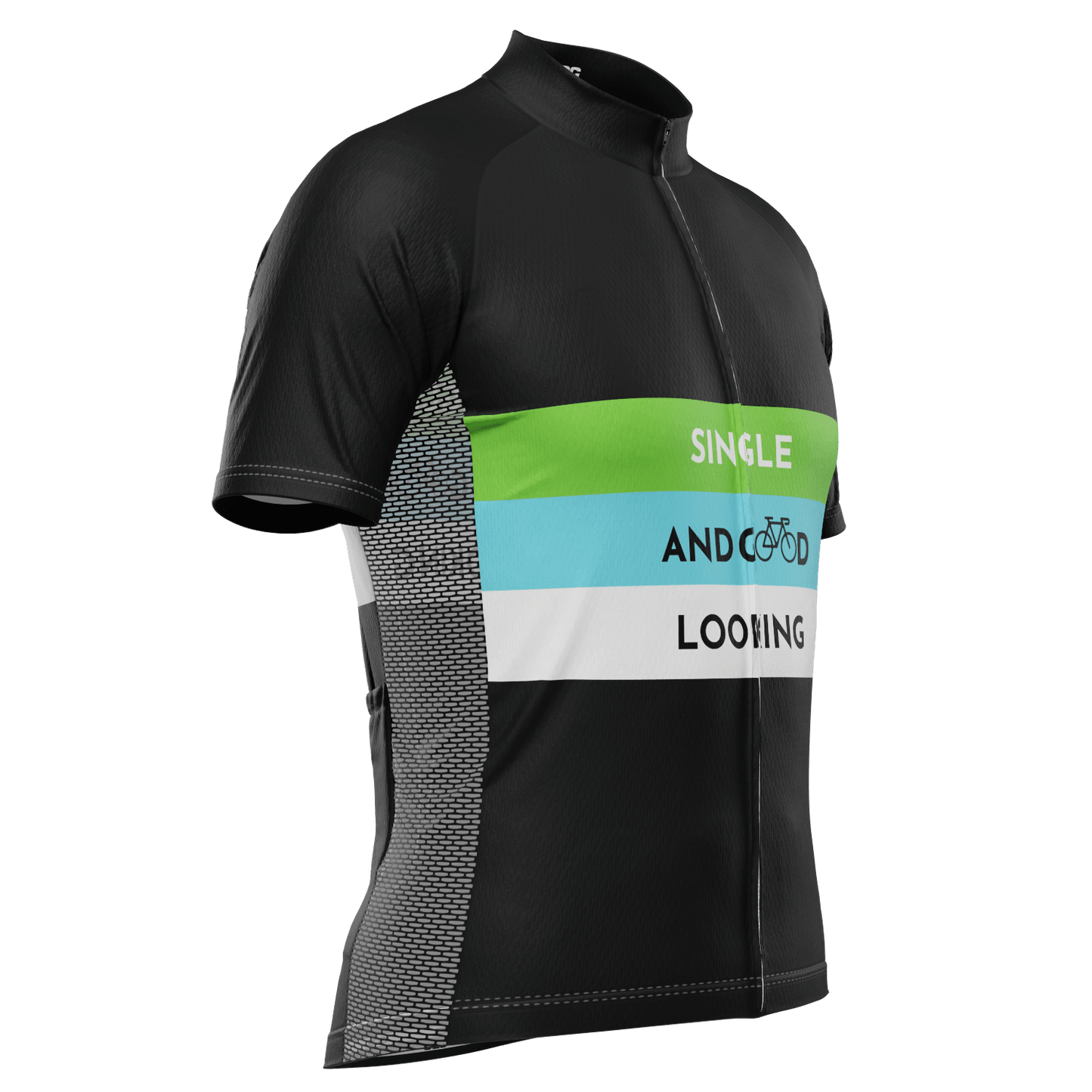 Men's Single and Good Looking Short Sleeve Cycling Jersey