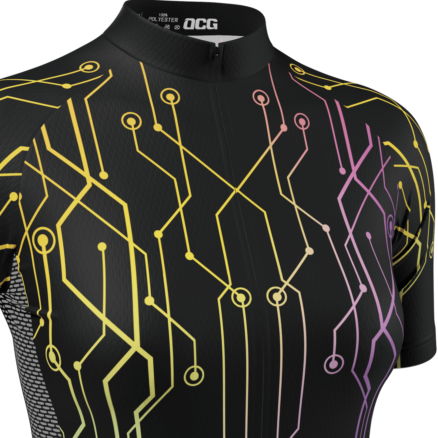 Women's Holographic Circuit Short Sleeve Cycling Jersey