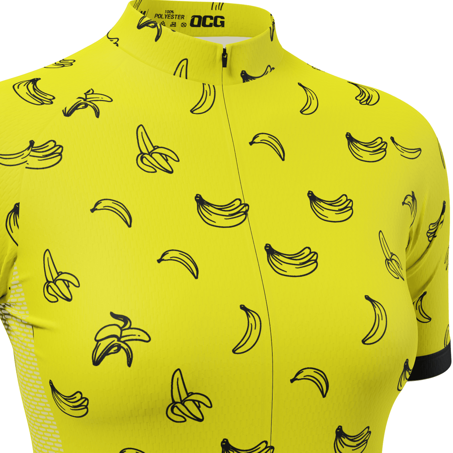 Women's Must Be Bananas Short Sleeve Cycling Jersey