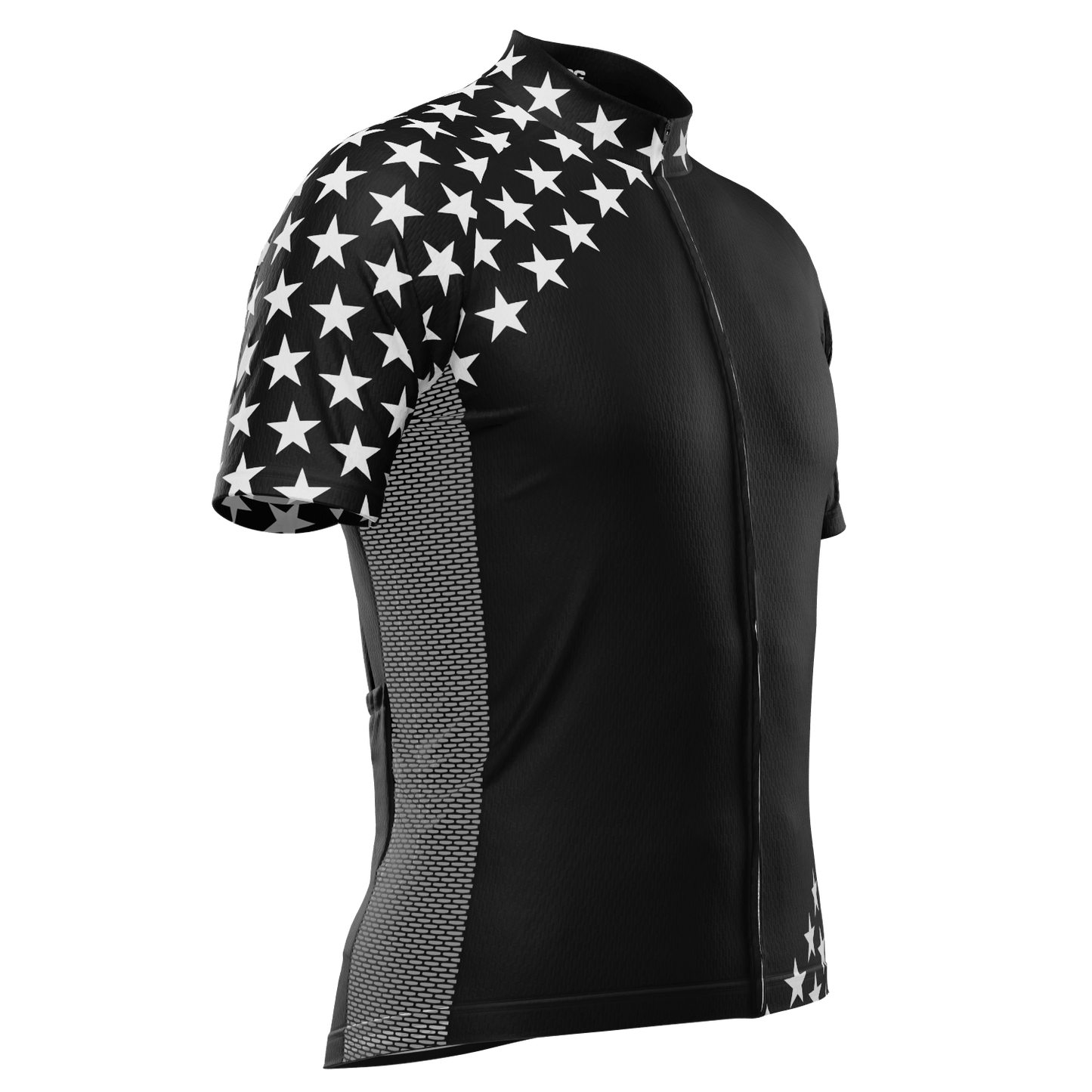 Men's Starred Short Sleeve Cycling Jersey