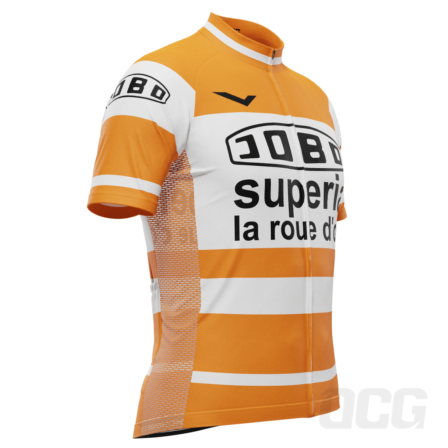 Men's Retro 1978 Jobo Superia  Short Sleeve Cycling Jersey