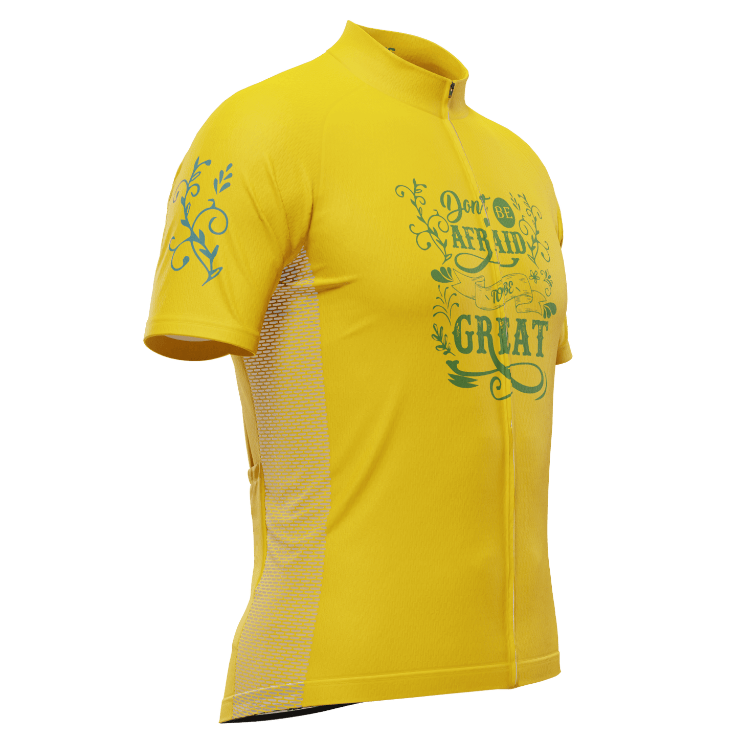 Men's Don't Be Afraid To Be Great Short Sleeve Cycling Jersey