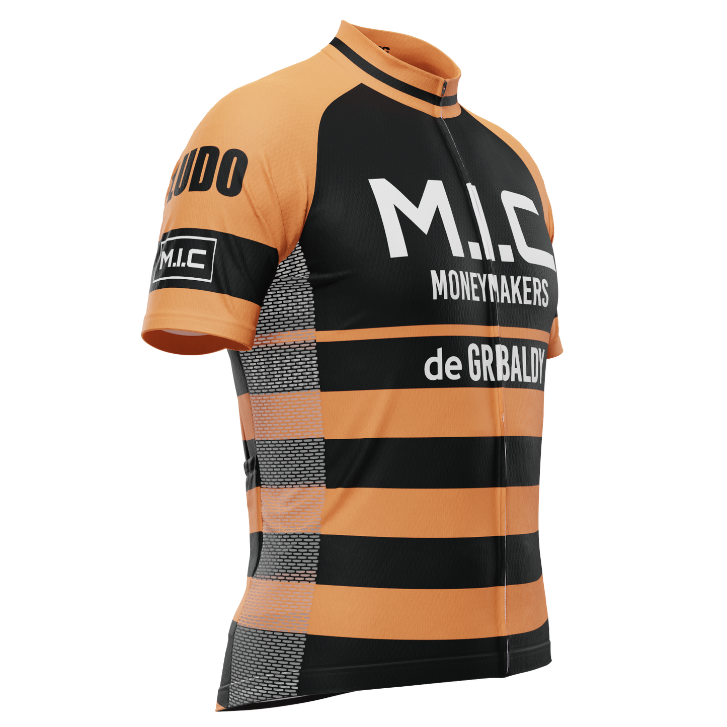 Men's Gribaldy Retro Short Sleeve Cycling Jersey