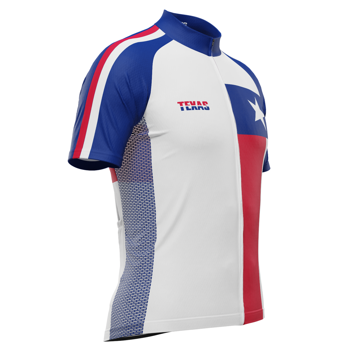 Men's Texas US State Icon Short Sleeve Cycling Jersey