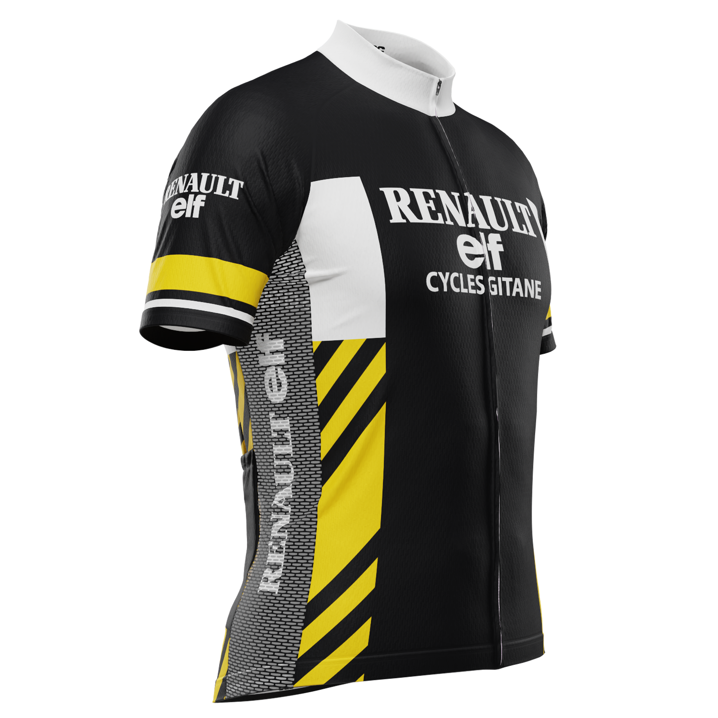 Men's Retro Auto Short Sleeve Cycling Jersey