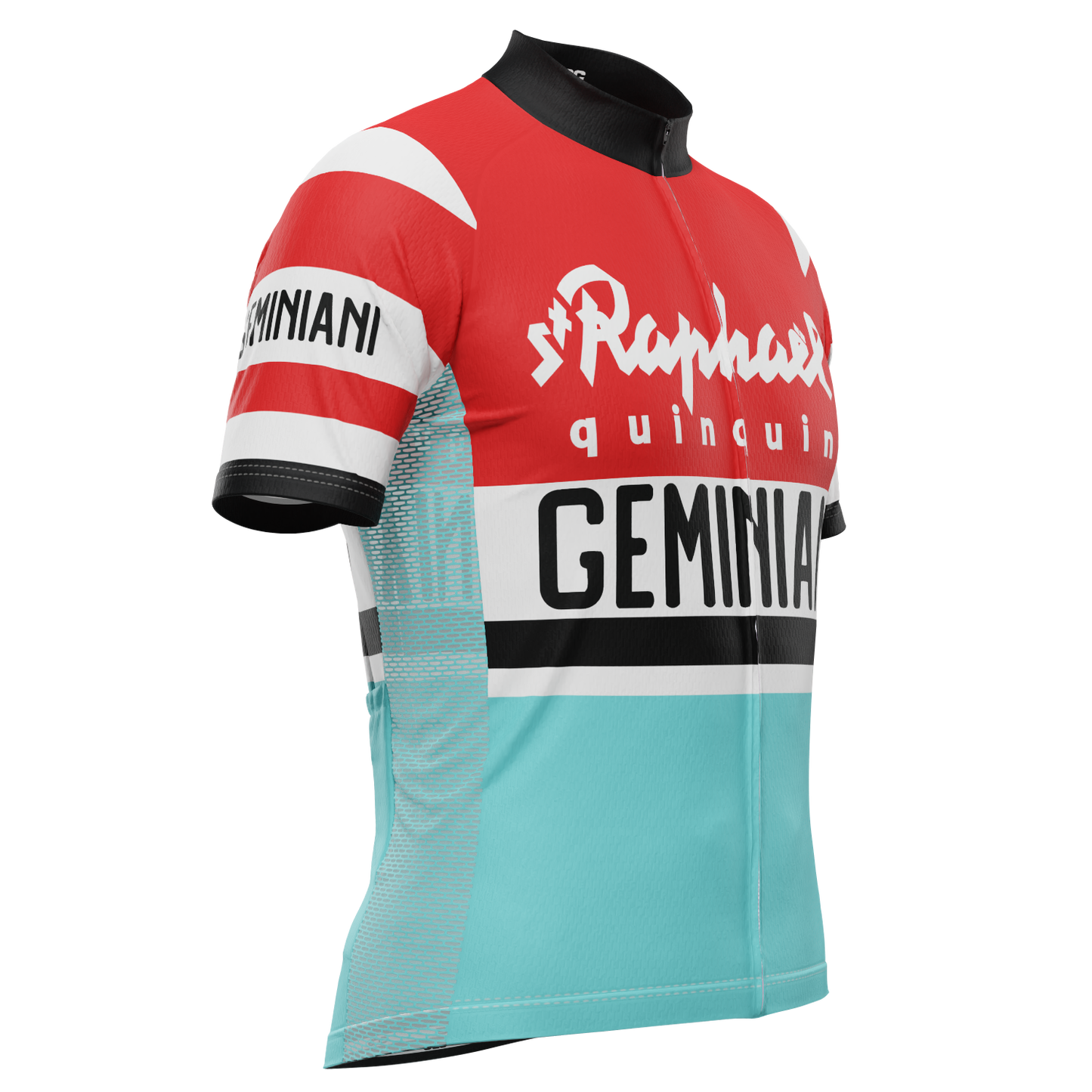 Men's St Raphael-Geminiani Retro Short Sleeve Cycling Jersey