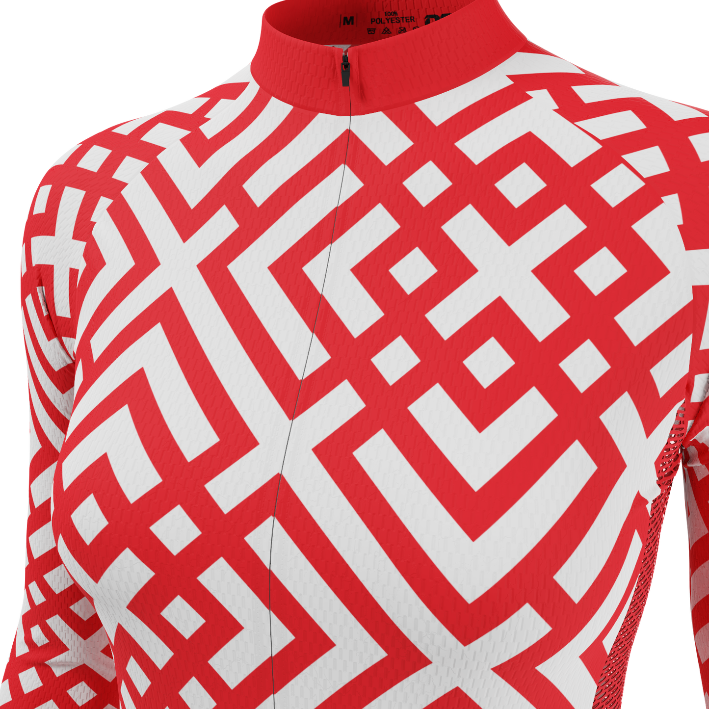 Women's Cross Hatch Long Sleeve Cycling Jersey