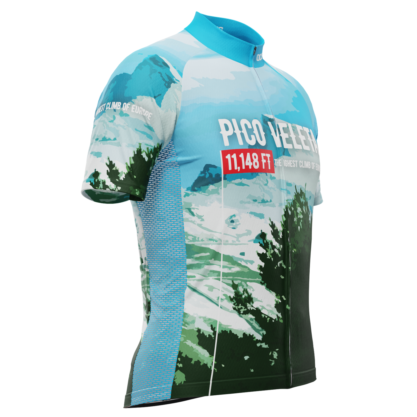 Men's  Pico Veleta Epic Climbs  Short Sleeve Cycling Jersey