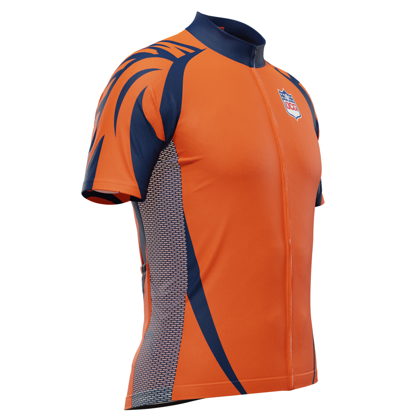 Men's Denver Football Short Sleeve Cycling Jersey