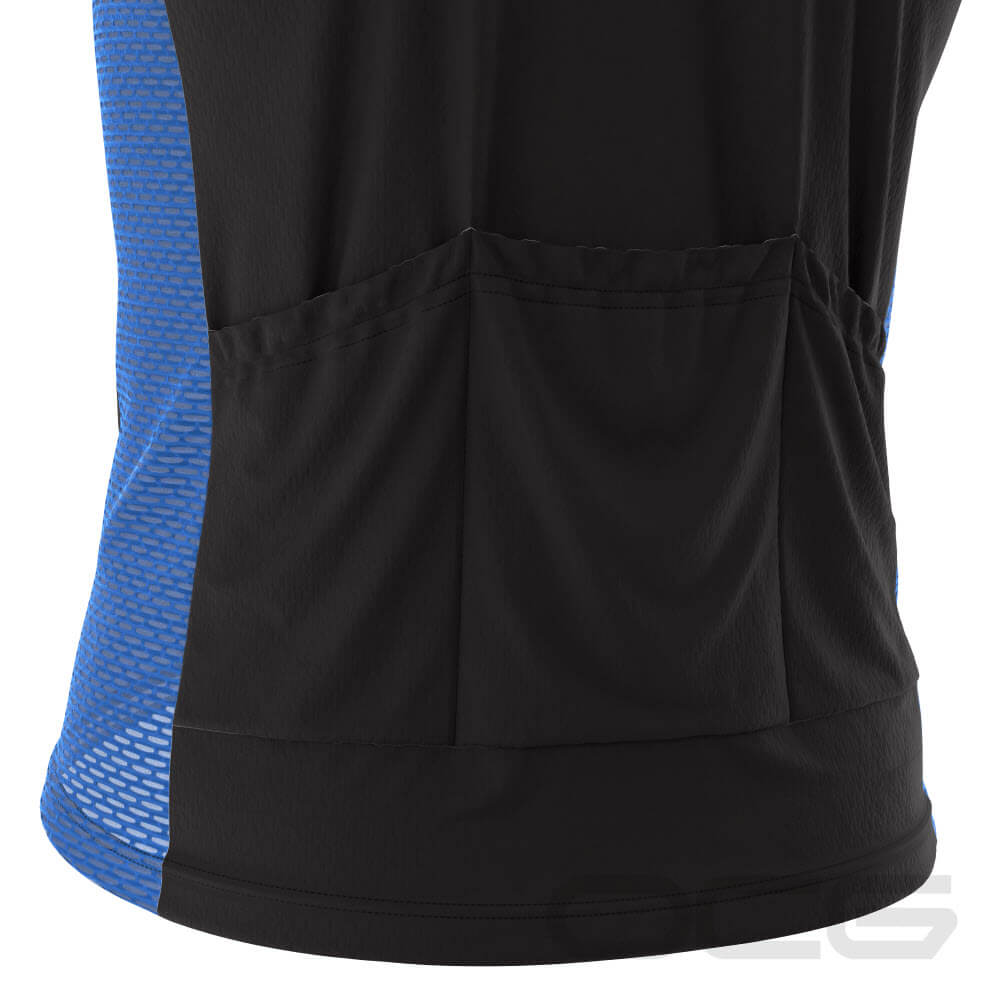 Men's American National Flag Sleeveless Tech Cycling Jersey