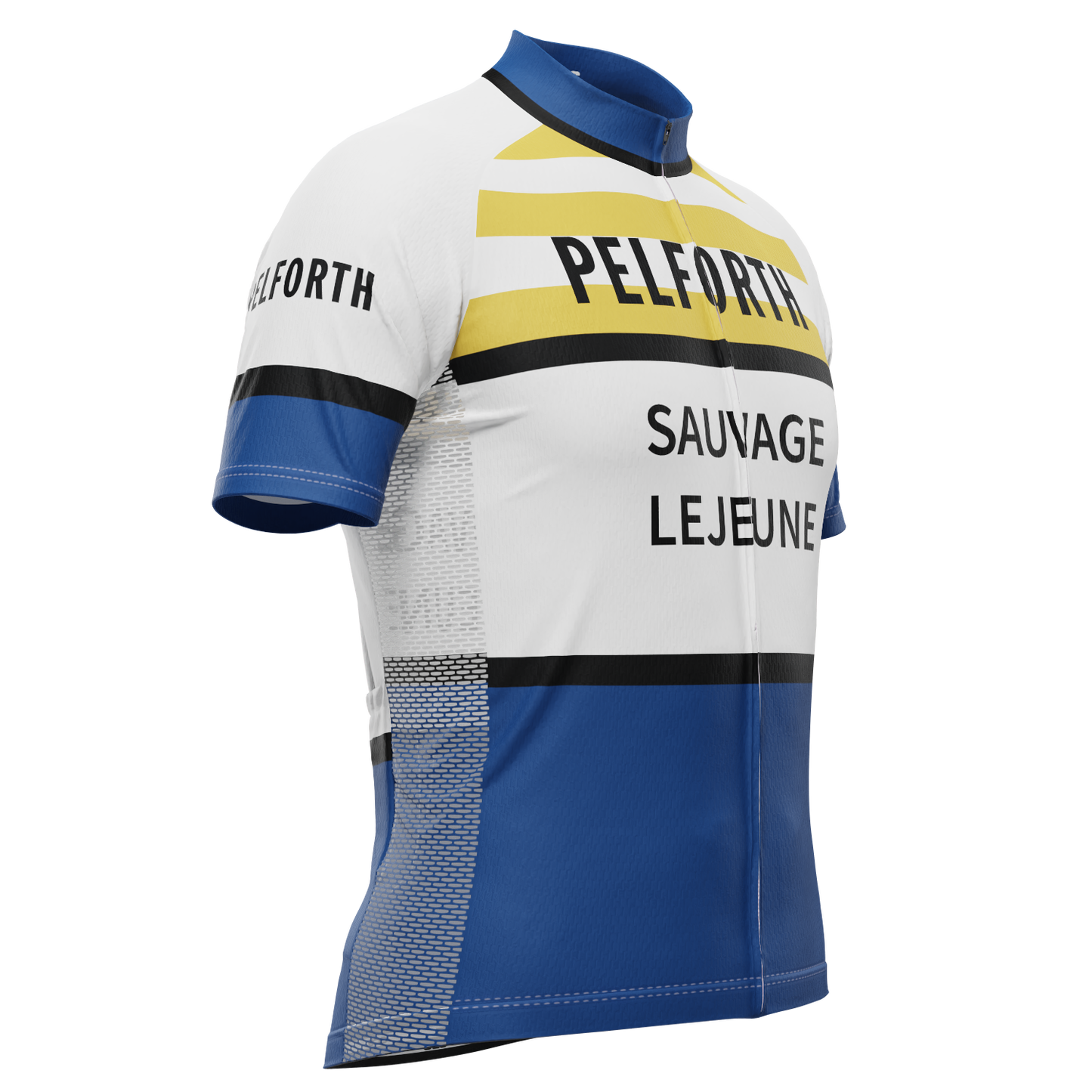 Men's French Pelforth–Sauvage–Lejeune Short Sleeve Cycling Jersey