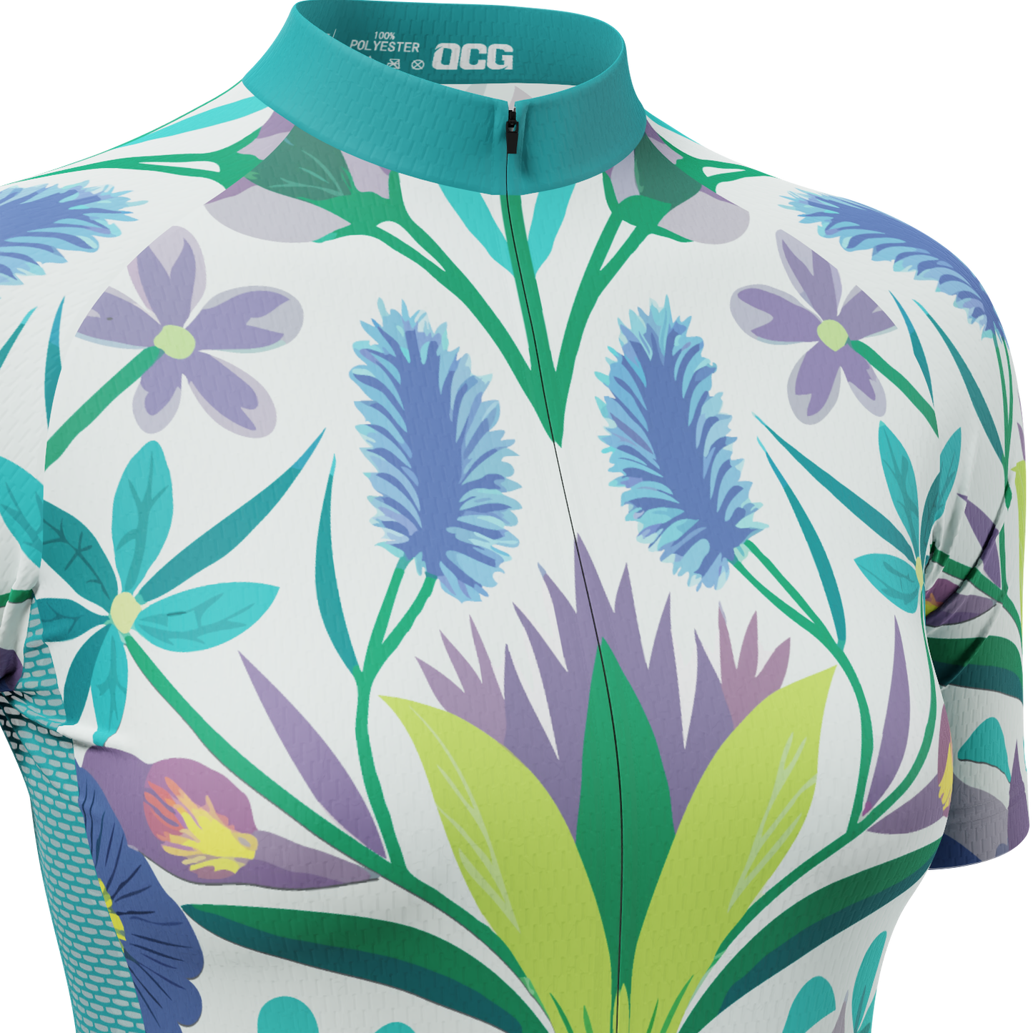 Women's Flowers From Down Under Short Sleeve Cycling Jersey