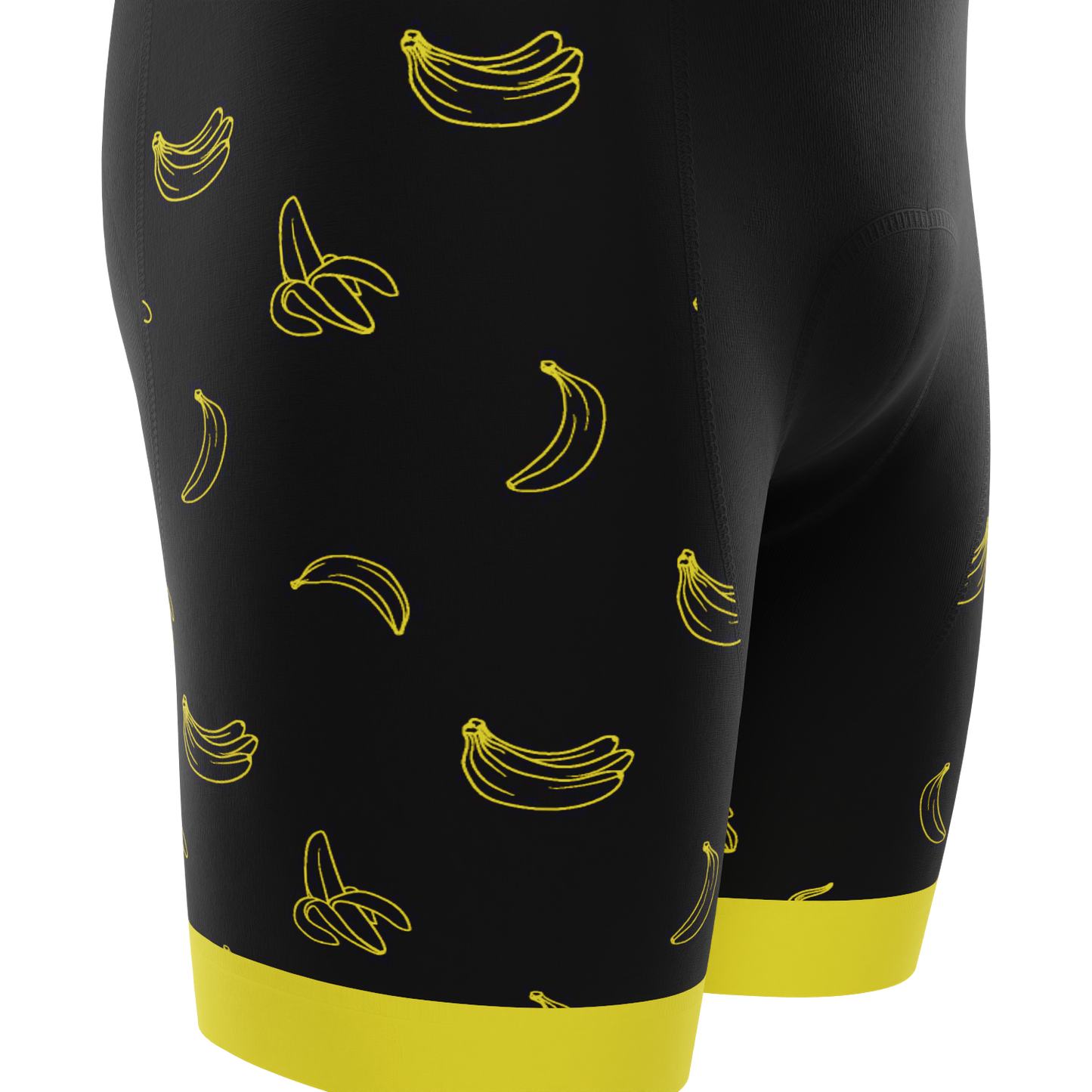 Men's Must Be Bananas Gel 2 Piece Cycling Kit