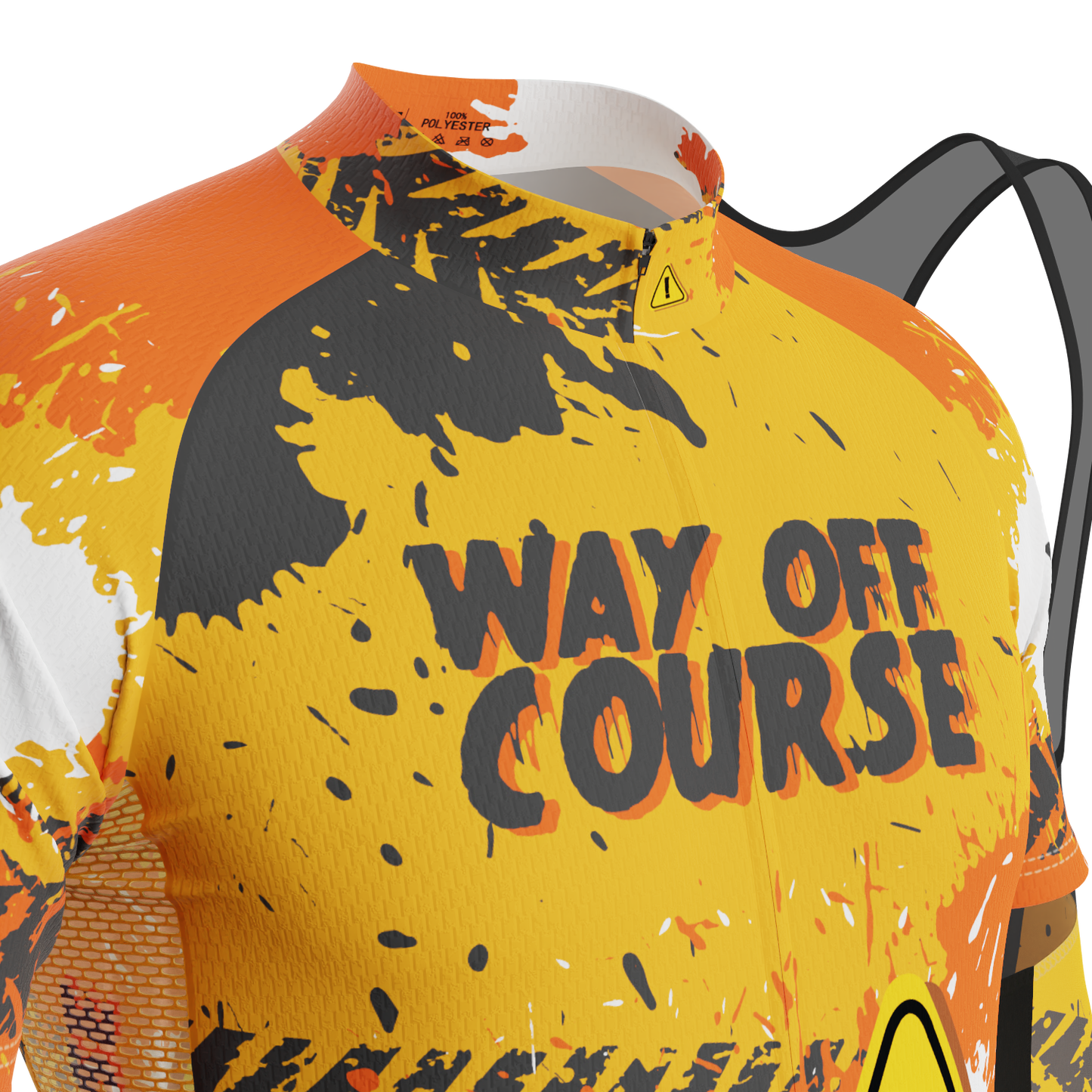 Men's Way Off Course Short Sleeve 2 Piece Cycling Kit