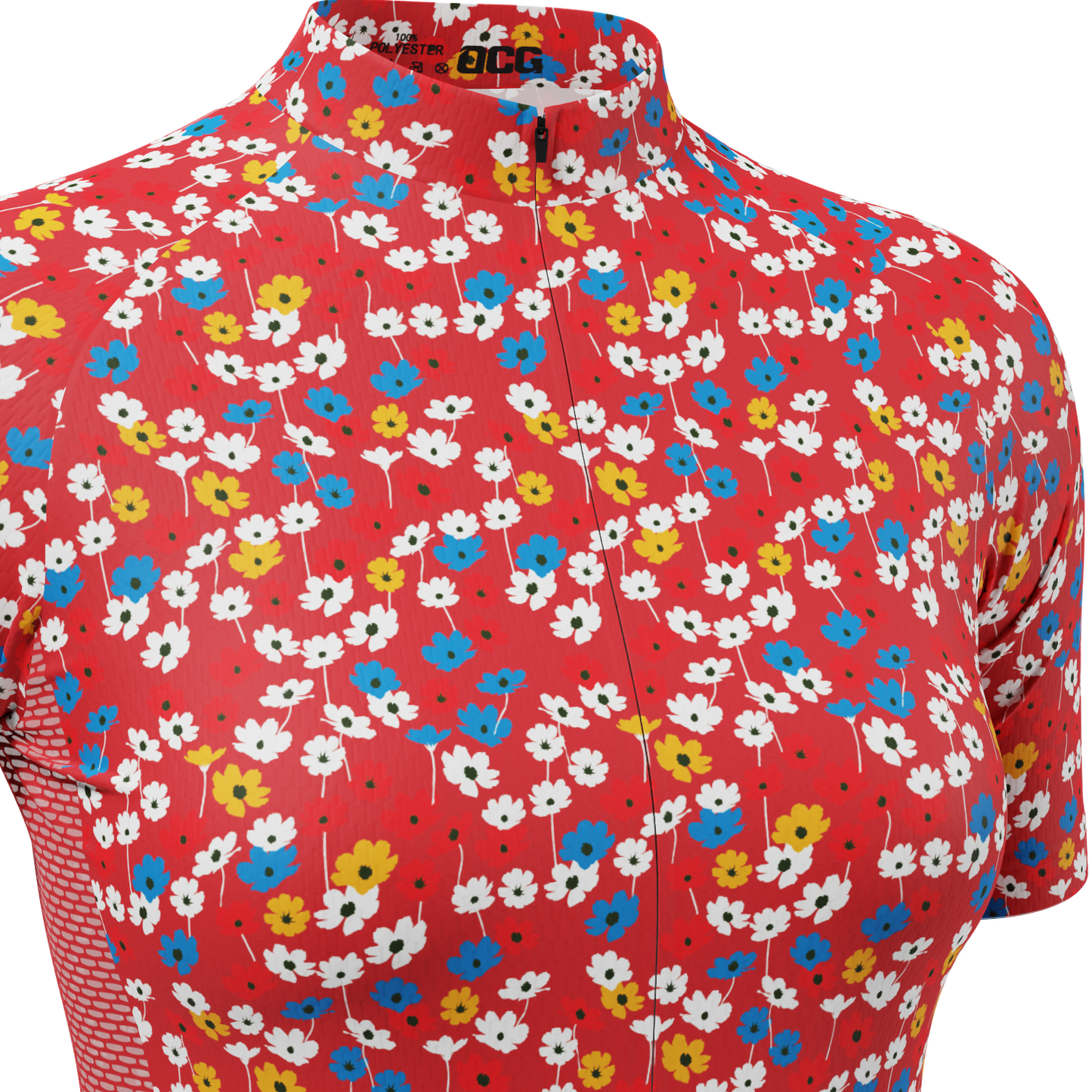 Women's Ditsy Floral Short Sleeve Cycling Jersey