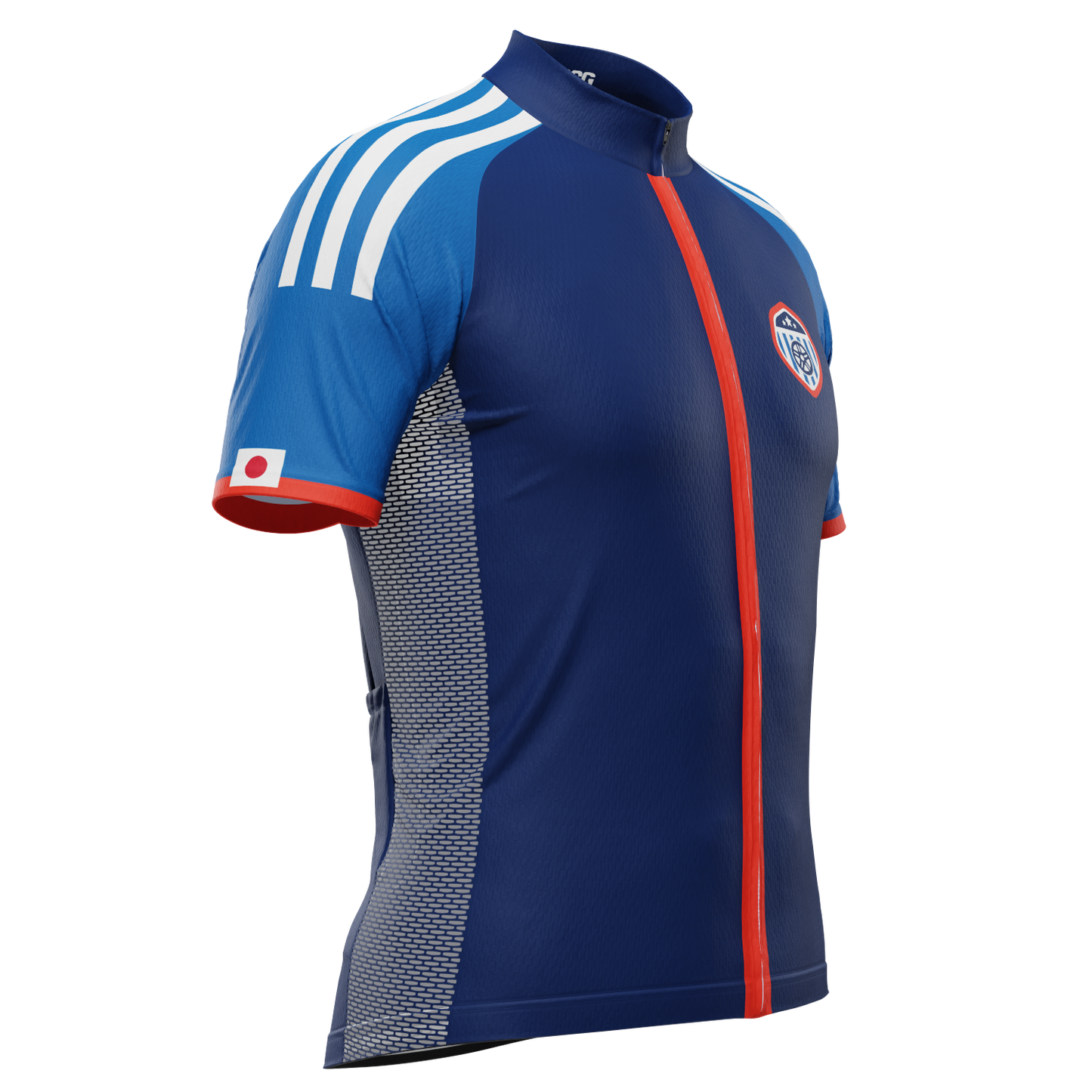 Men's Japan Soccer Short Sleeve Cycling Jersey