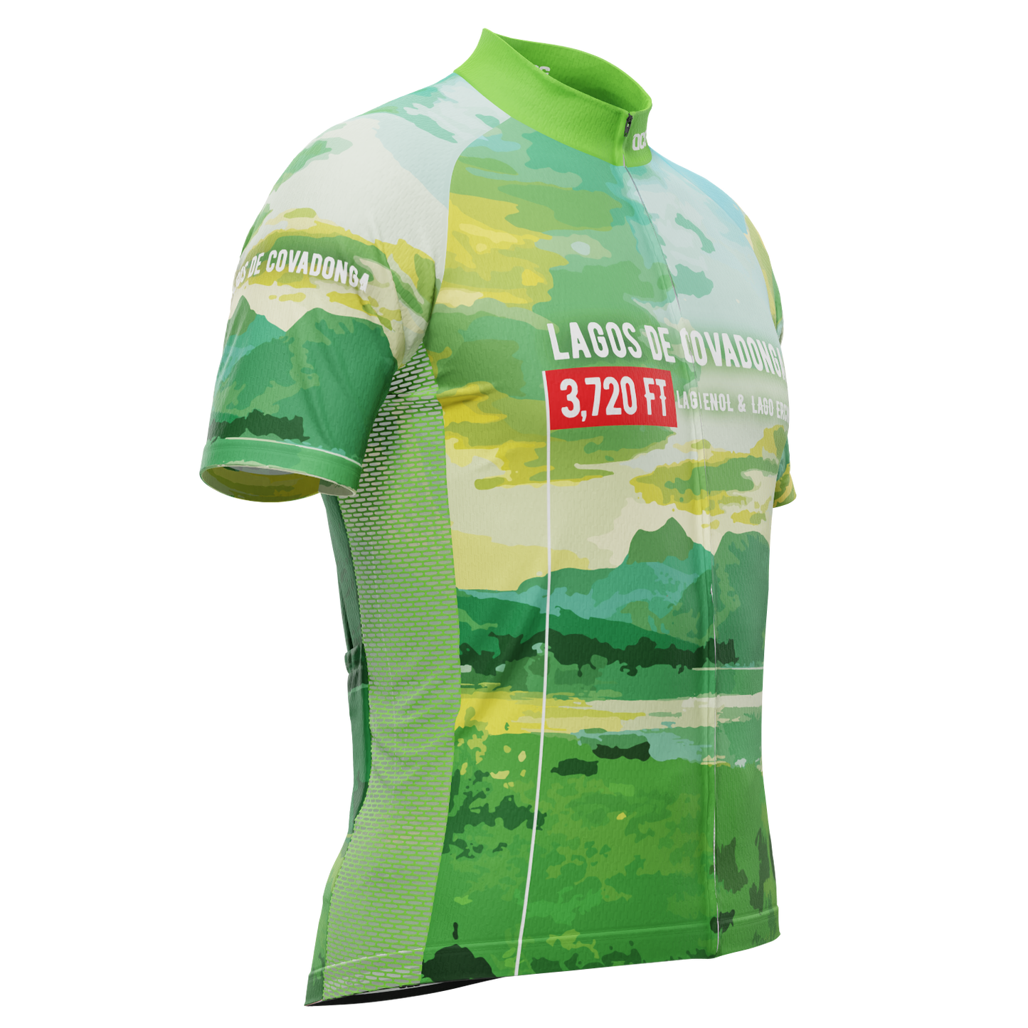 Men's  Lagos de Covadonga Epic Climbs  Short Sleeve Cycling Jersey