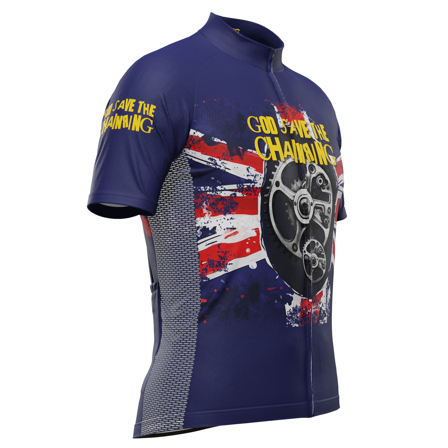 Men's God Save The Chainring Short Sleeve Cycling Jersey