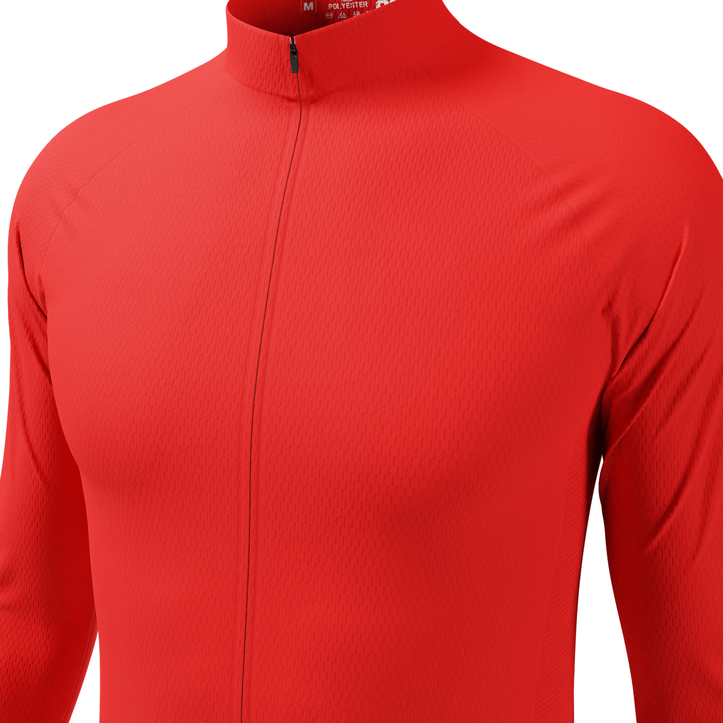 Men's Custom Atlanta Rowing Club Solid Colors Long Sleeve Cycling Jersey