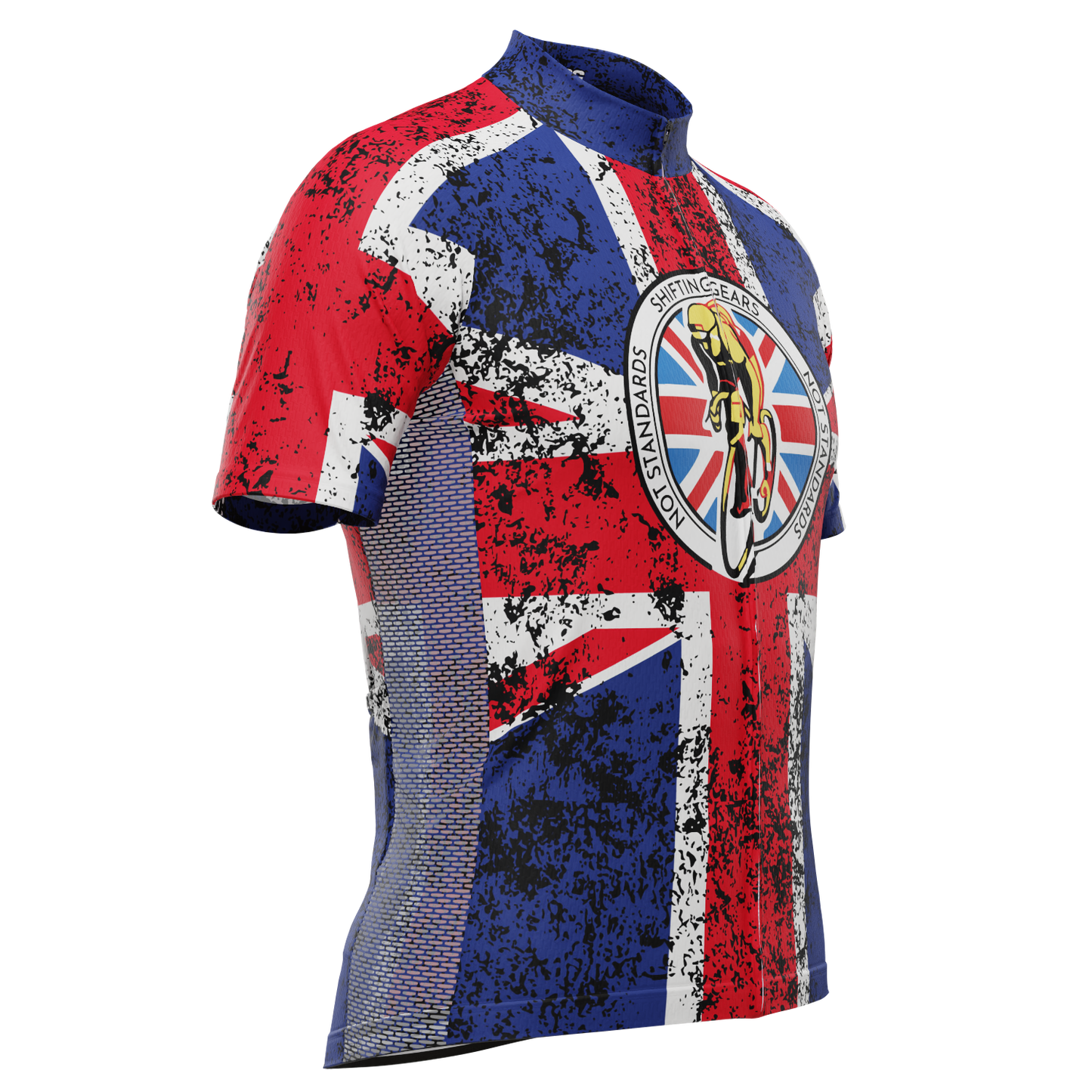Men's  Shifting Gears Not Standards Short Sleeve Cycling Jersey