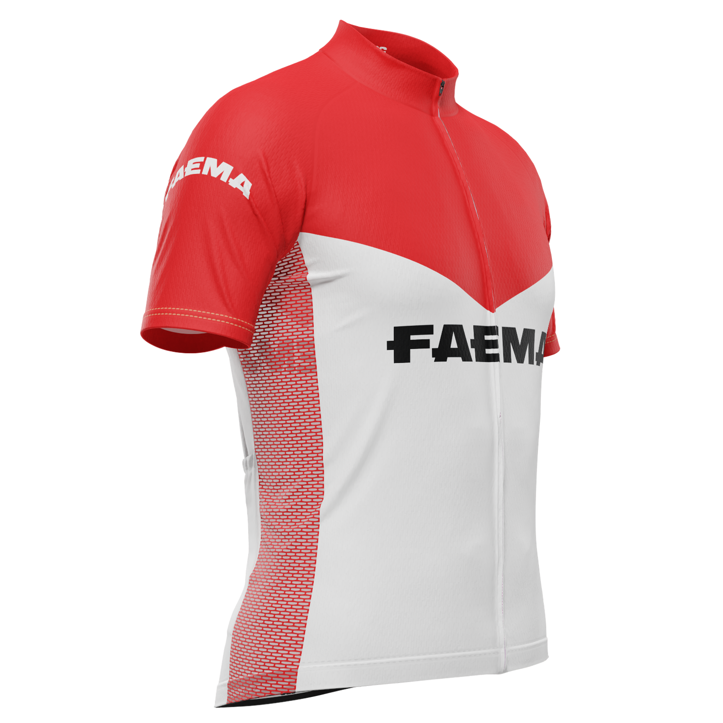 Men's Retro Espresso Short Sleeve Cycling Jersey