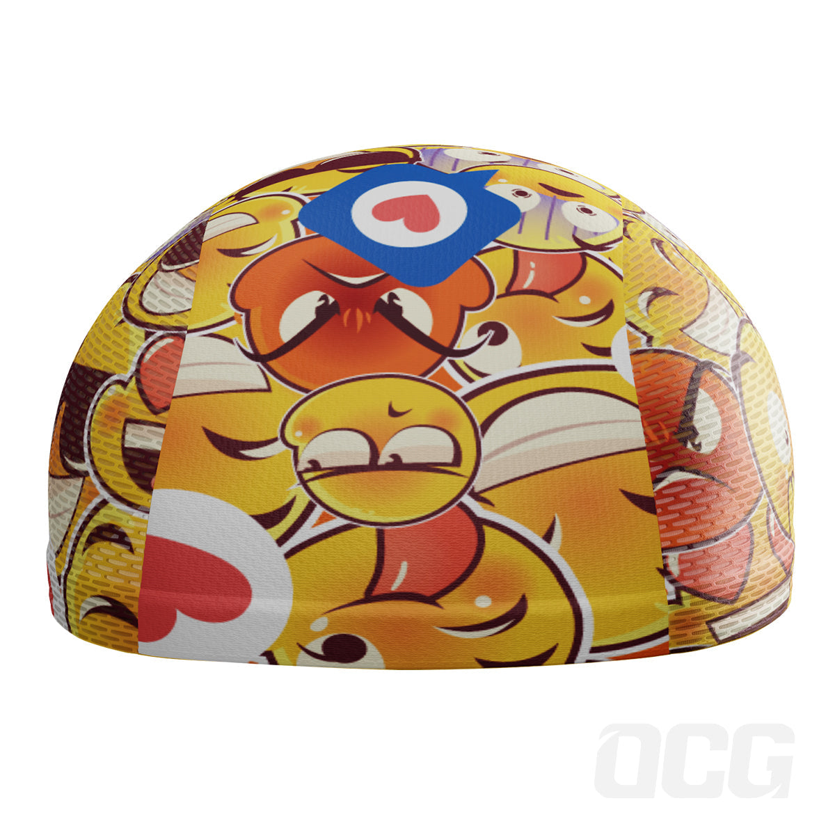 Unisex Emoji Mayhem Quick Dry Cycling Cap