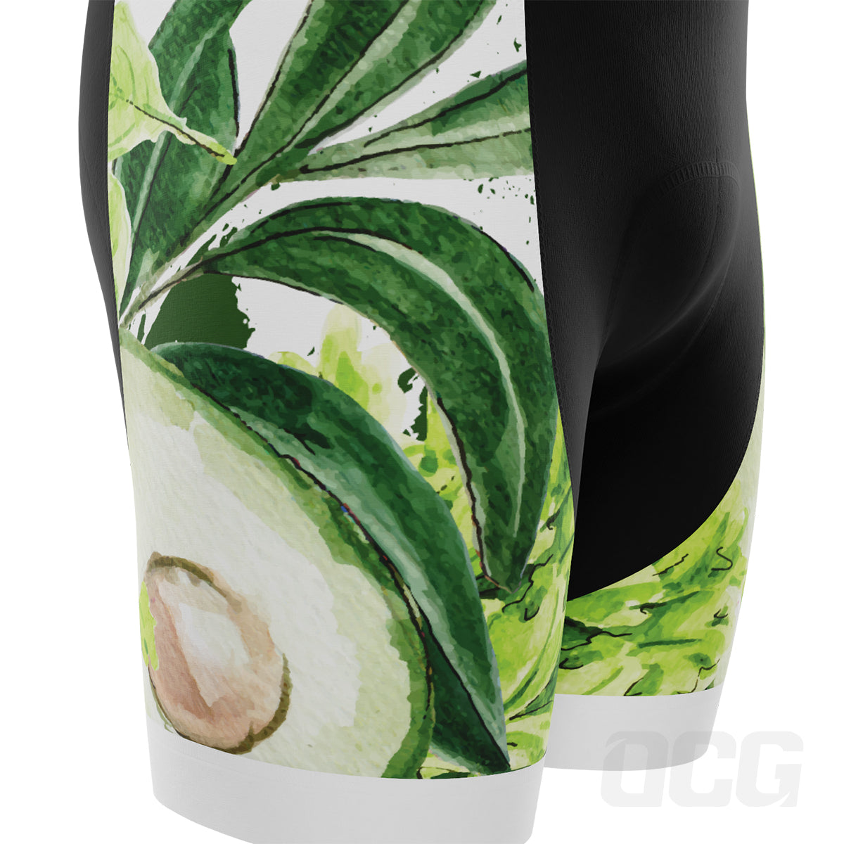 Men's Guacamole Dip Gel Padded Cycling Bib
