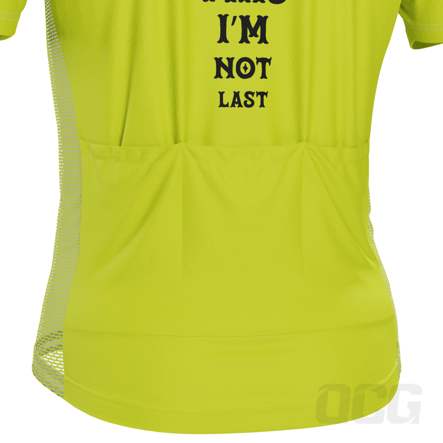 Men's If You Can Read This I'm Not Last Short Sleeve Cycling Jersey
