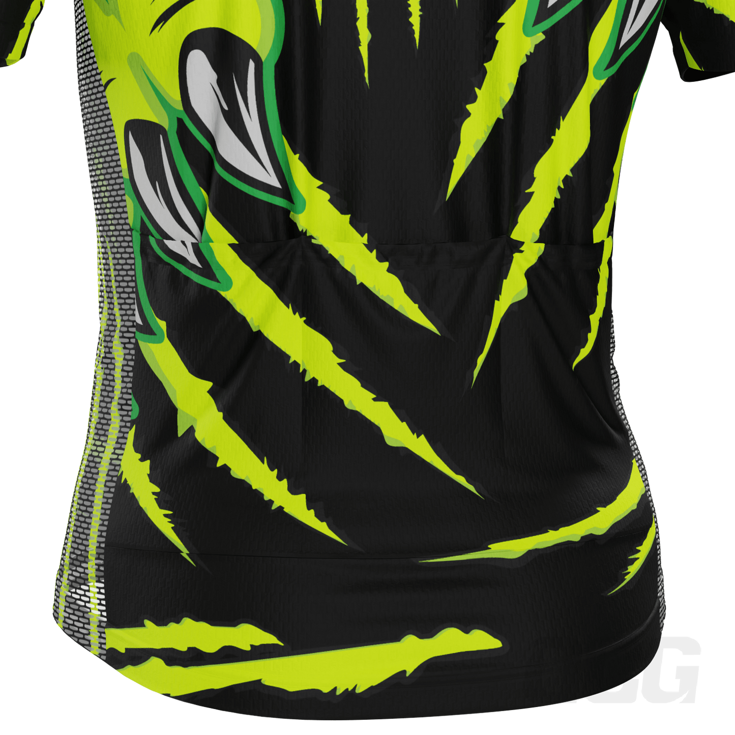 Men's Scratch Marks Short Sleeve Cycling Jersey