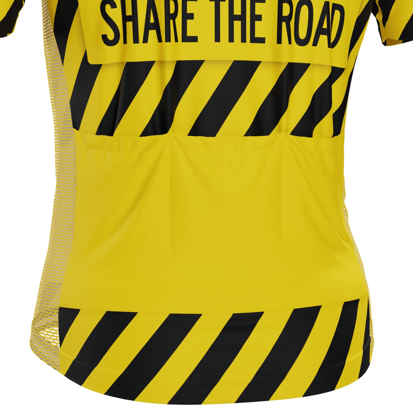 Men's Caution Share The Road Short Sleeve Cycling Jersey