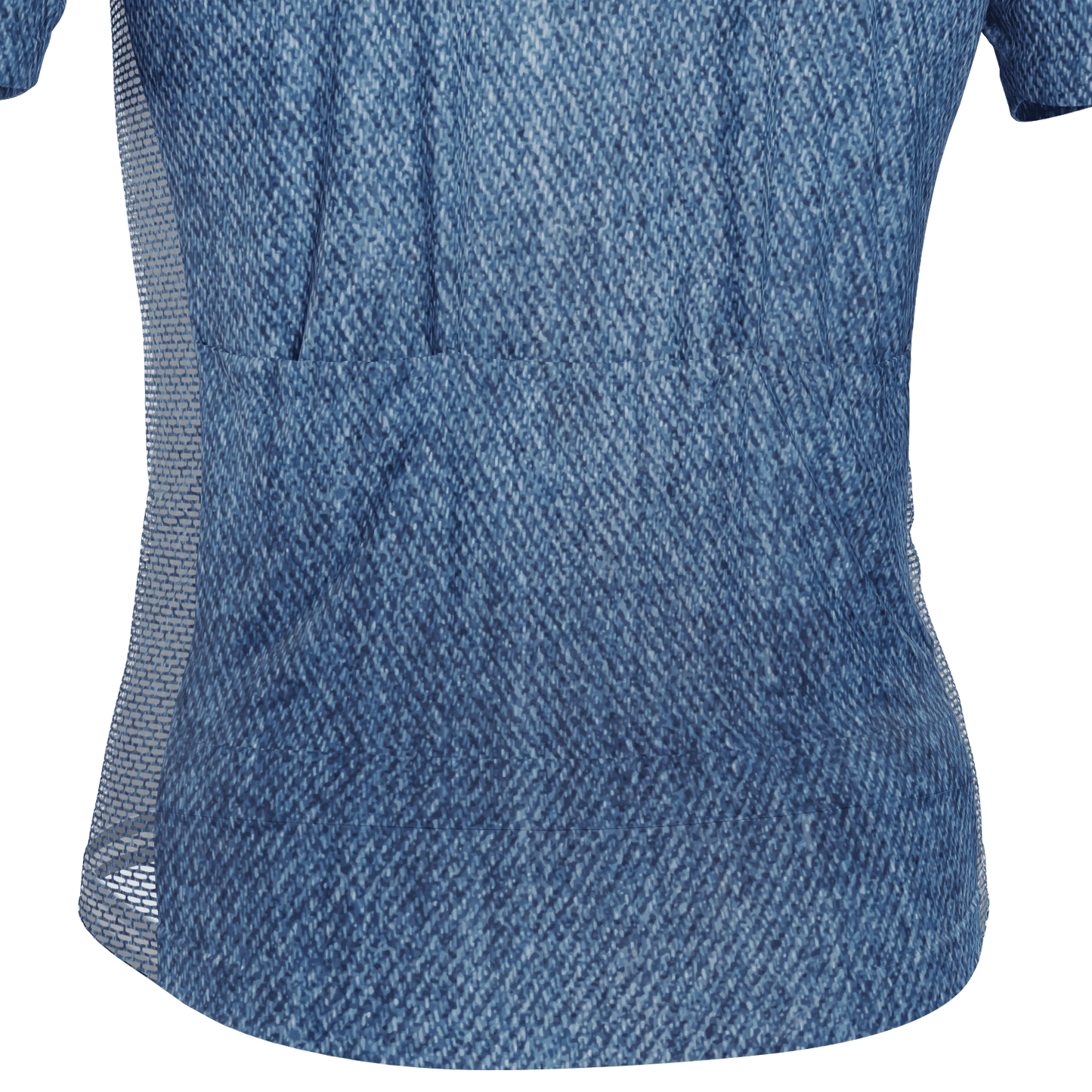 Men's Denim Short Sleeve Cycling Jersey