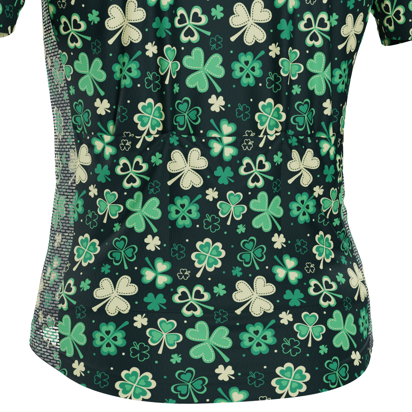 Men's Shamrocks & Clovers Short Sleeve Cycling Jersey